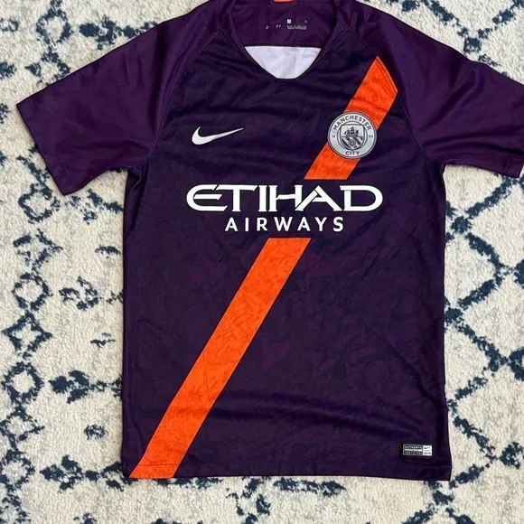 Nike Manchester City Jersey FODEN 47 Mens Small GUC - Picture 1 of 4